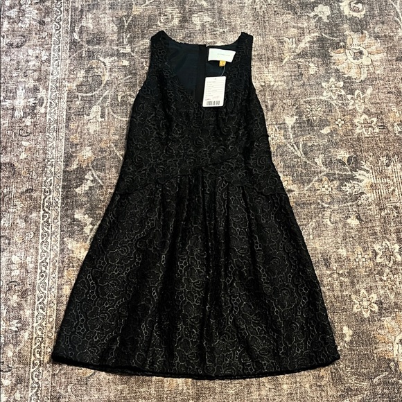 leifsdottir Dresses & Skirts - leifsdottir Little Black Lace Sleeveless Party Dress